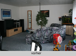 Bodenbelag vorher